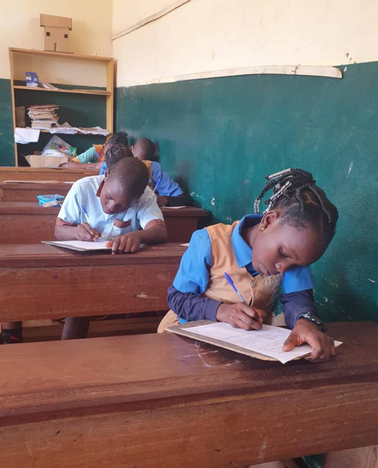 Photo INSER Action Sociale : En classe