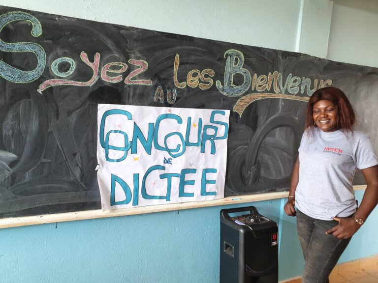 Photo INSER Action Sociale : En classe